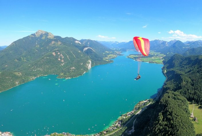 Tandemflug Salzkammergut