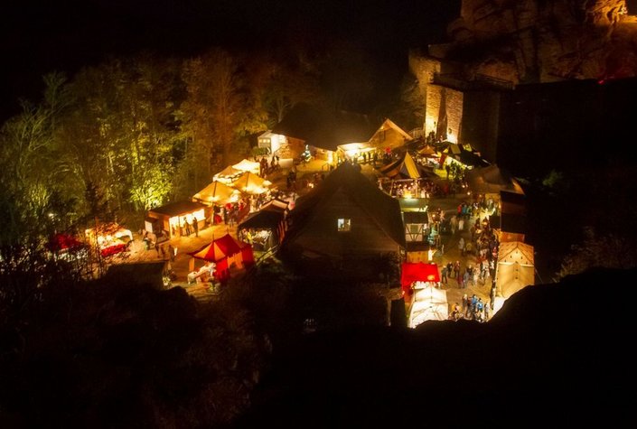 Burgadvent auf Aggstein