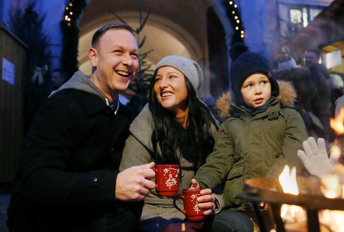 Flammende Hofweihnacht im Meierhof des Stiftes Seitenstetten