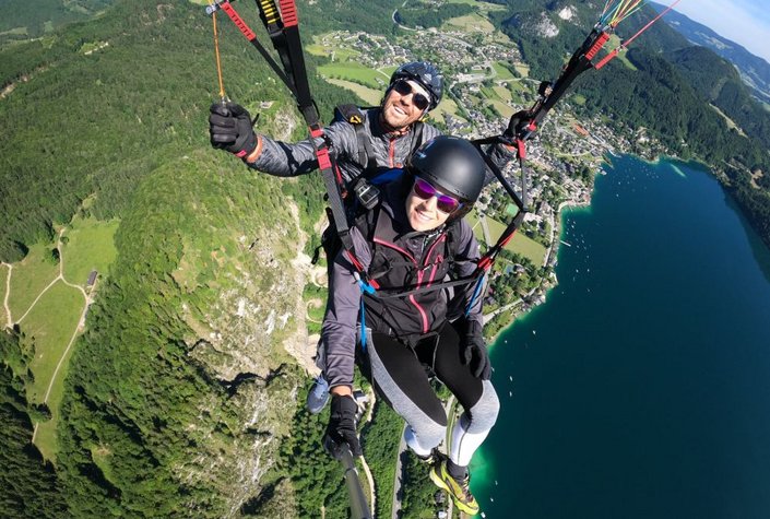 Tandemflug Salzkammergut