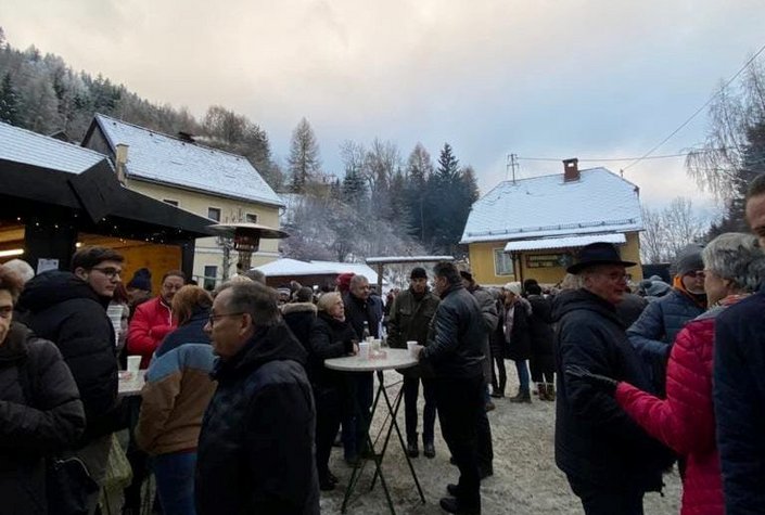 Adventzauber im Bergwerk