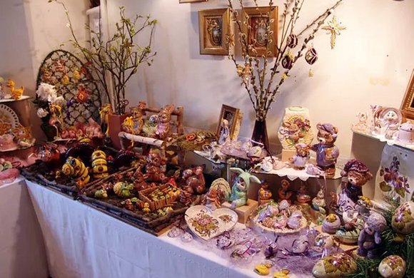 Osterausstellung auf Schloss Leiben