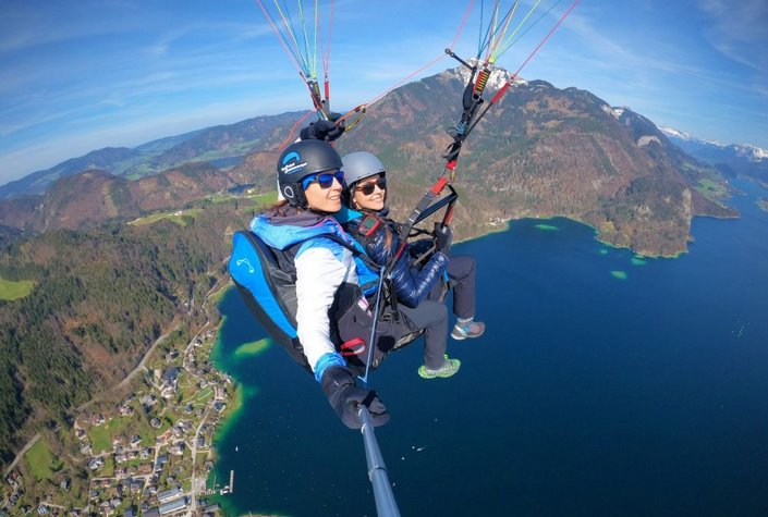 Tandemflug Salzkammergut