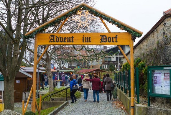 Advent im Dorf Biberbach