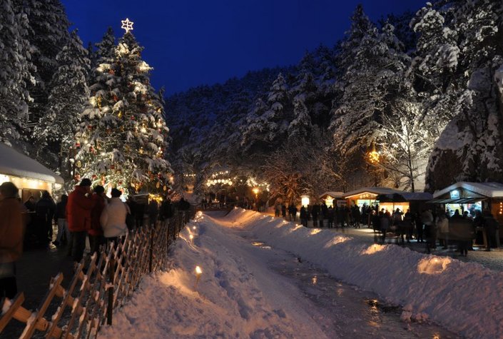 Advent in der Johannesbachklamm