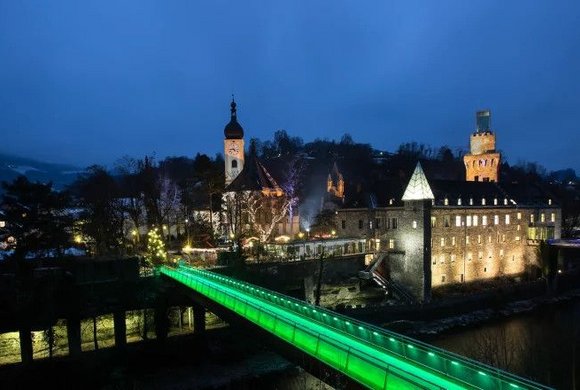 Flammende Lichterweihnacht