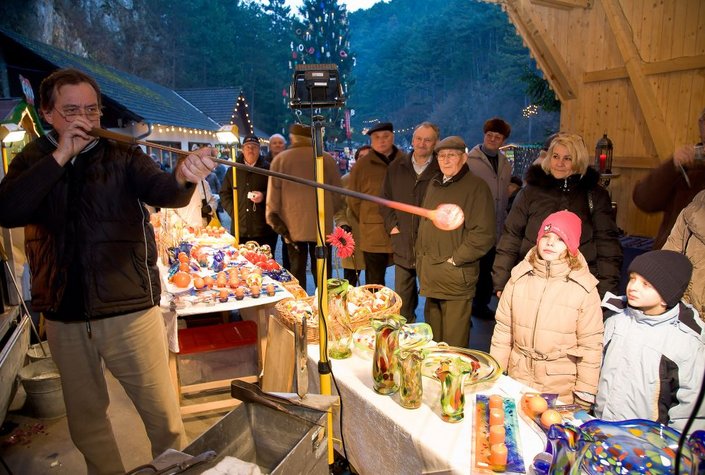 Advent in der Johannesbachklamm