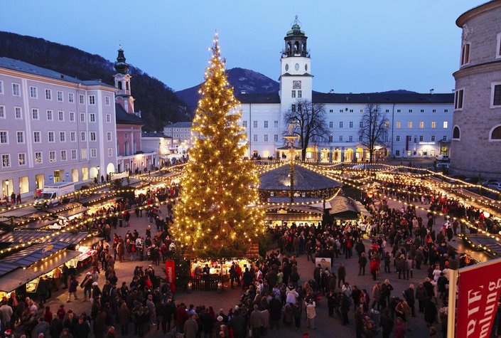 Salzburger Christkindlmarkt am Dom- und Residenzplatz