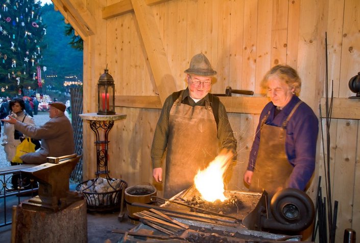 Advent in der Johannesbachklamm