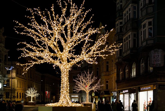Christkindlmarkt Maria-Theresien-Strasse