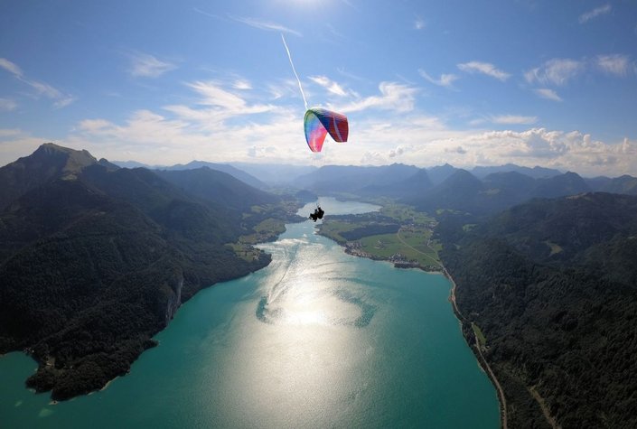 Tandemflug Salzkammergut