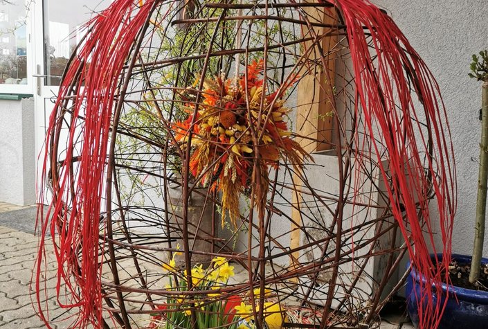 Ostermarkt auf der Straußenfarm Vötsch