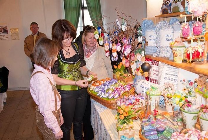 Osterausstellung auf Schloss Leiben