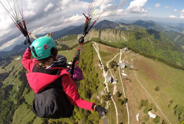 Tandemflug Salzkammergut