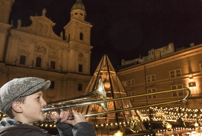 Salzburger Christkindlmarkt am Dom- und Residenzplatz