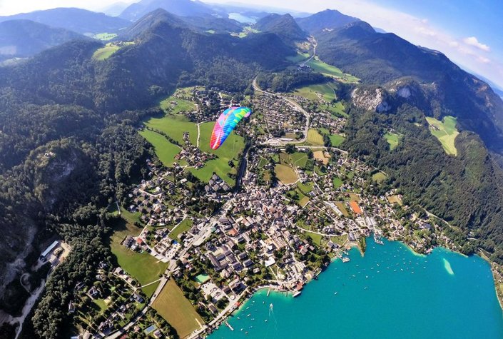 Tandemflug Salzkammergut