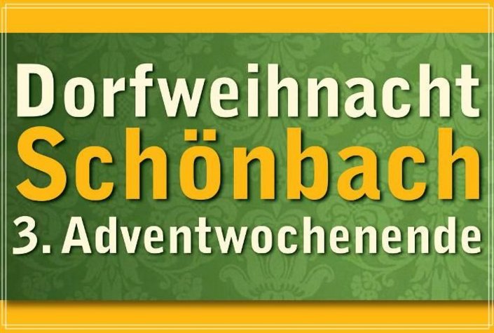 Dorfweihnacht Schönbach