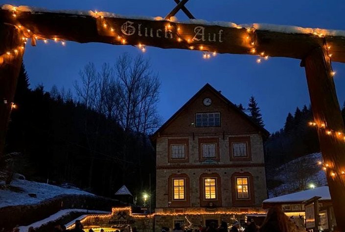 Adventzauber im Bergwerk