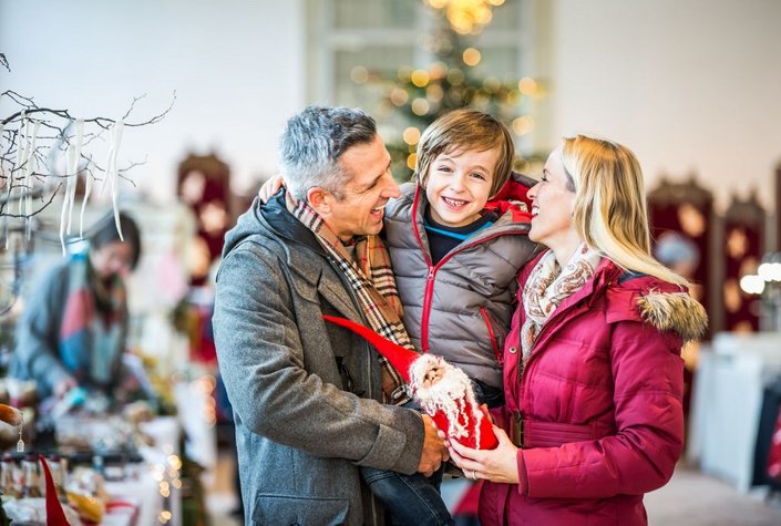 Weihnachtsmarkt auf Schloss Hof