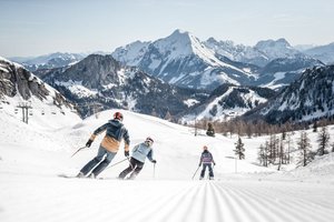 Skifahren auf der Wurzeralm in Oberösterreich