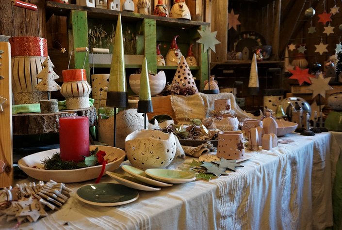 Adventmarkt im Schloss Stauff
