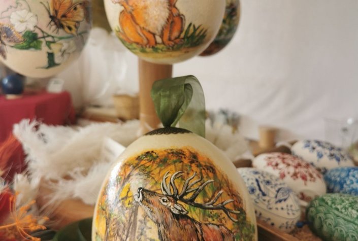 Ostermarkt auf der Straußenfarm Vötsch