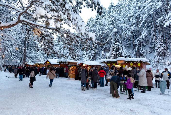 Advent in der Johannesbachklamm