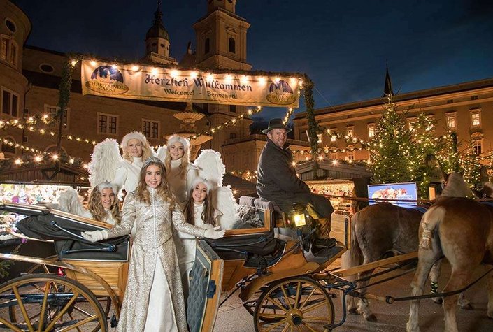 Salzburger Christkindlmarkt am Dom- und Residenzplatz